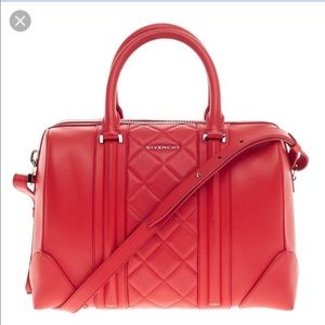 Givenchy Lucrezia Red Quilted Bag